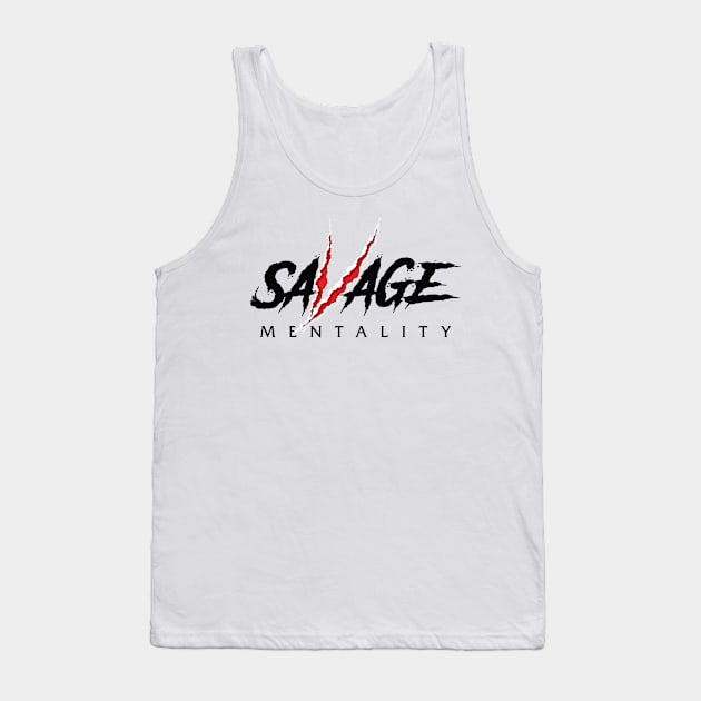 SAVAGE MENTALITY Tank Top by socomtees